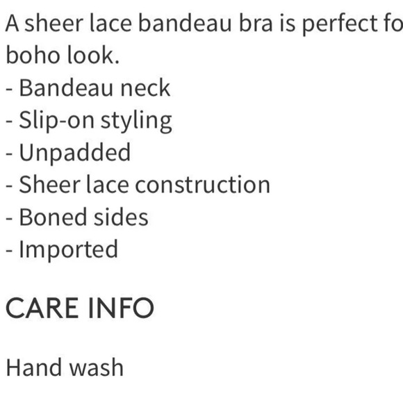 Free People Bralette Set Two Red and Black Sz XS NWT - Picture 7 of 7